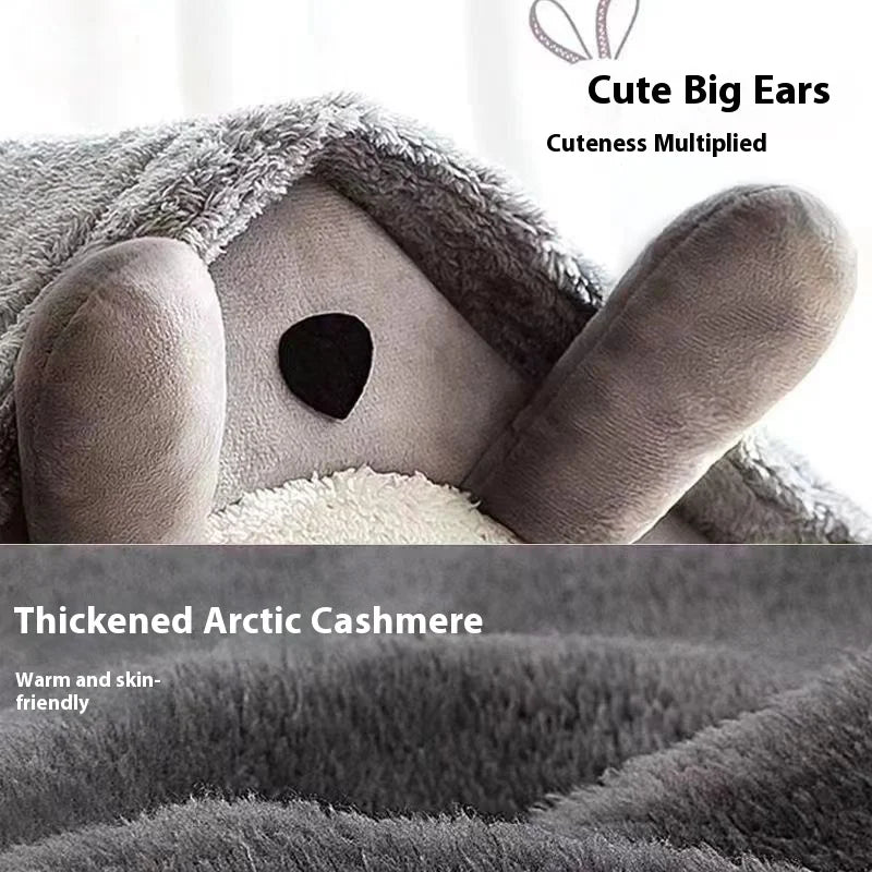 Cama estilo casa para cães para todas as estações - Cama removível lavável para animais de estimação para cães pequenos Teddy Winter Warm Cat Dog House