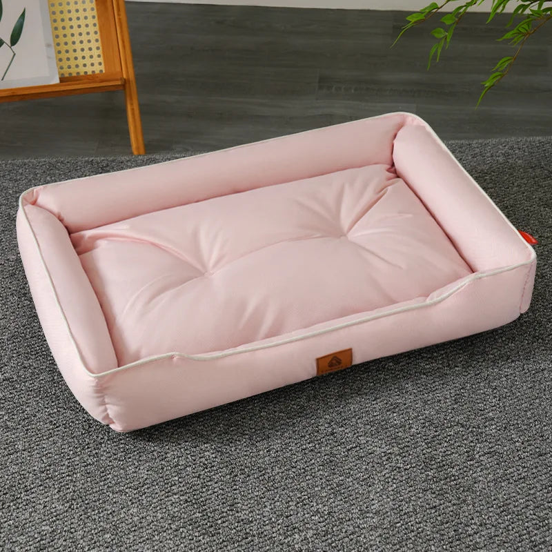 Sofá para animais de estimação, cama grande para cães, casa para gatos, espaço grande, tapete de dormir, inverno, quente, almofada para cães