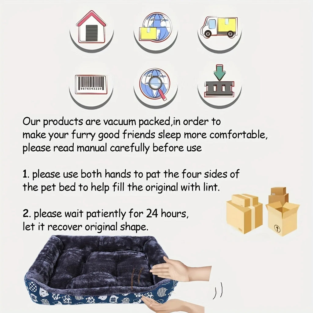 Cama para cães de estimação, sofá, tapetes de inverno, produtos para animais de estimação, acessórios para cães, cesta, suprimentos para casa grande, média e pequena, cama para gatos