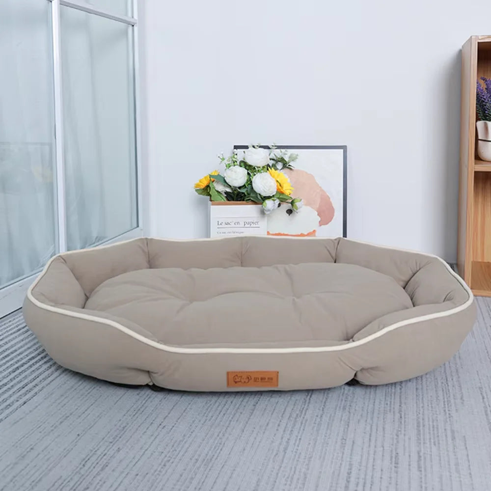 Sofá para animais de estimação, cama grande para cães, casa para gatos, espaço grande, tapete de dormir, inverno, quente, almofada para cães