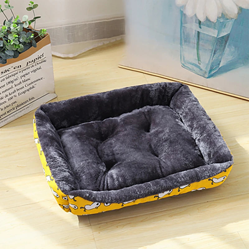 Cama para cães de estimação, sofá, tapetes de inverno, produtos para animais de estimação, acessórios para cães, cesta, suprimentos para casa grande, média e pequena, cama para gatos