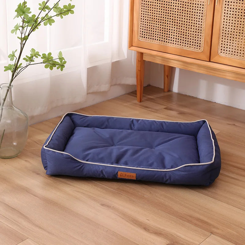 Sofá para animais de estimação, cama grande para cães, casa para gatos, espaço grande, tapete de dormir, inverno, quente, almofada para cães