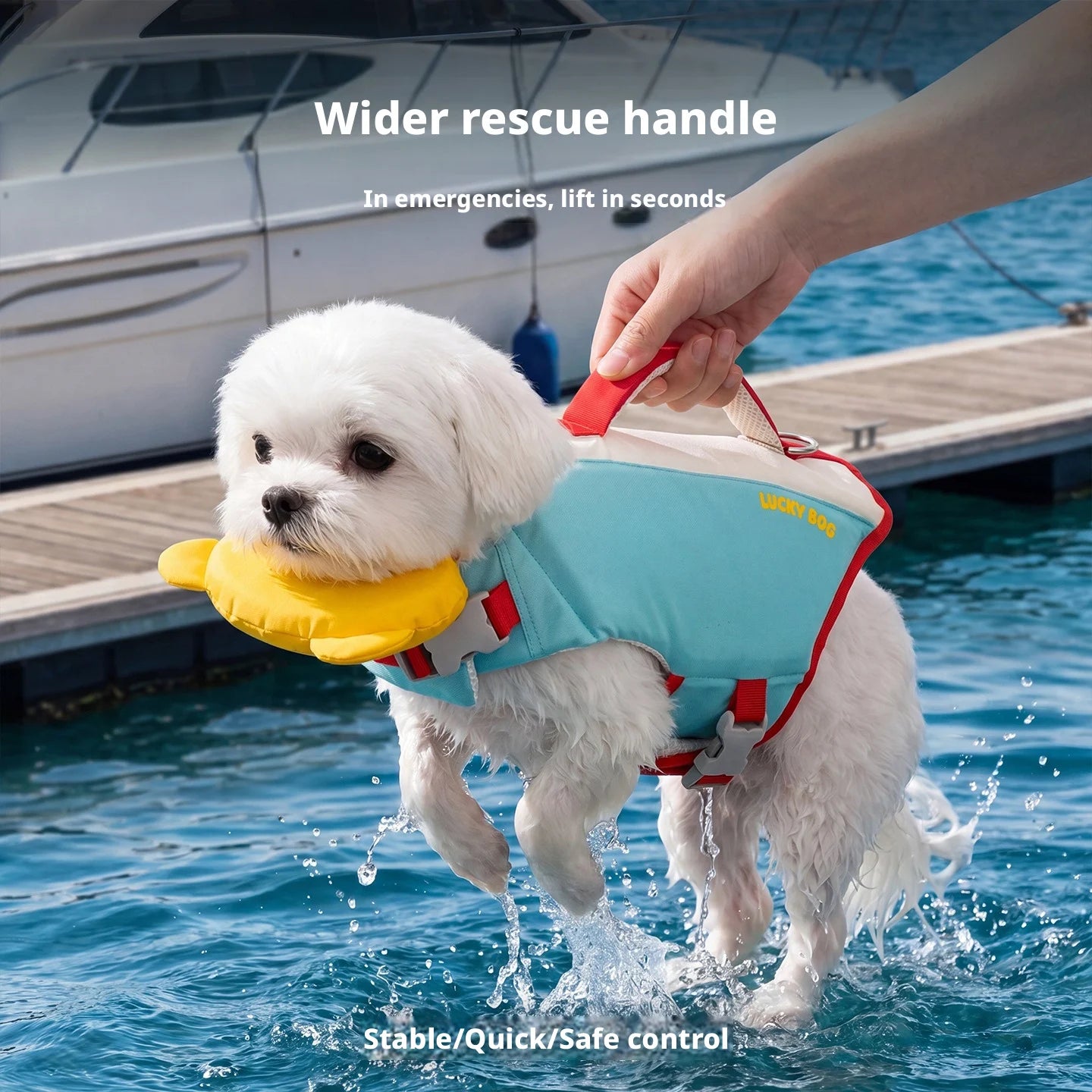 Colete Salva-Vidas de Verão SHINEKNOT para Cães, Portátil, Super Flutuante, Roupa de Natação para Cães de Pequeno e Médio Porte