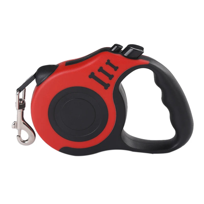 Coleira para cachorro de 3m, 5m, nylon forte, chumbo para cães pequenos, médios e grandes, gatos, automática, retrátil, durável, yorkshire, suprimentos para animais de estimação