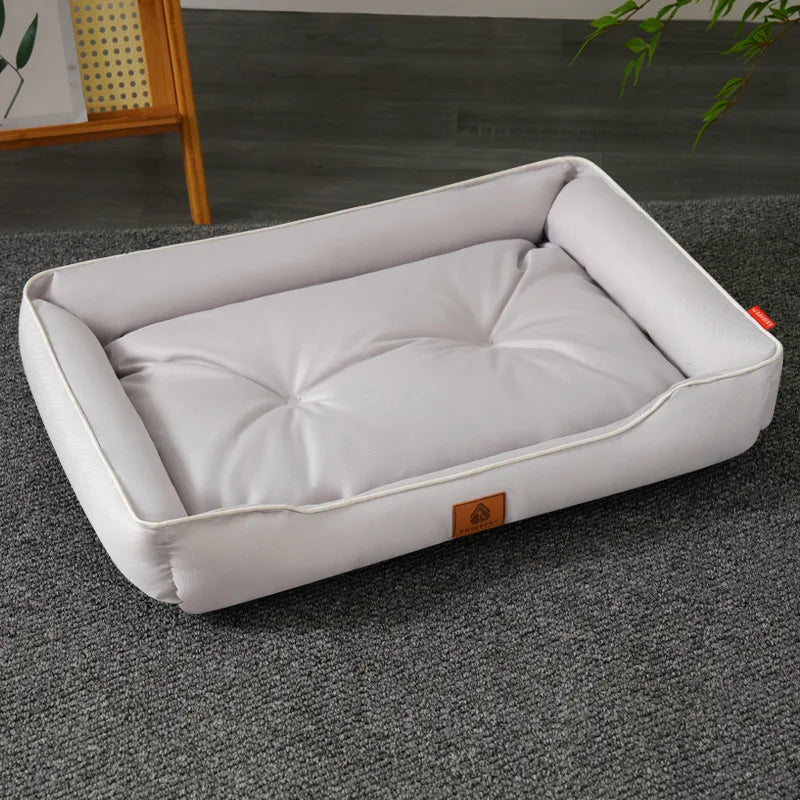 Sofá para animais de estimação, cama grande para cães, casa para gatos, espaço grande, tapete de dormir, inverno, quente, almofada para cães