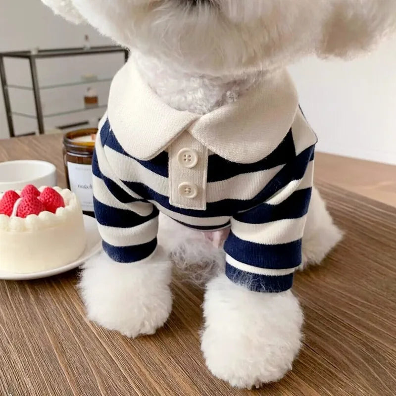 Novo cão de estimação camisa polo cão roupas frescas macio respirável yorkie chihuahua filhote de cachorro roupas colete para cães pequenos médios trajes