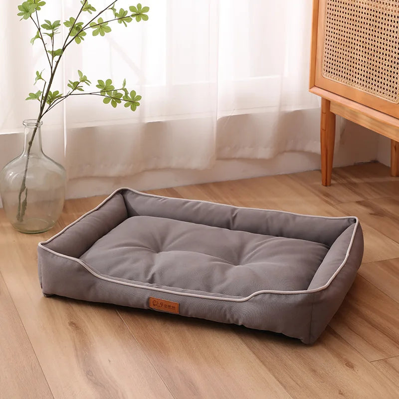 Sofá para animais de estimação, cama grande para cães, casa para gatos, espaço grande, tapete de dormir, inverno, quente, almofada para cães