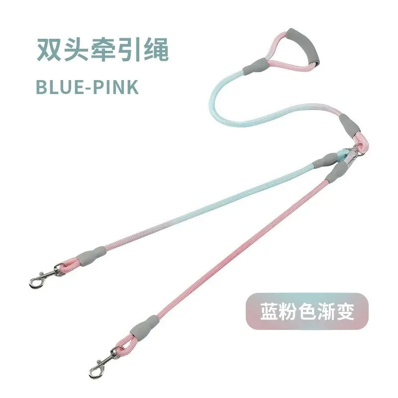 Acessórios para cachorros, terno flexível para cães, suprimentos para animais de estimação, coleira, coleira, acessório, arnês grande, corda de tração de duas cabeças