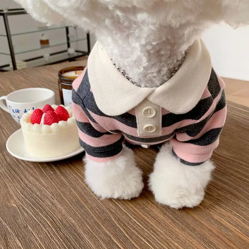 Novo cão de estimação camisa polo cão roupas frescas macio respirável yorkie chihuahua filhote de cachorro roupas colete para cães pequenos médios trajes