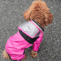 Capa de Chuva para Cães The Dog Face, Roupa Impermeável para Cães, Macacão e Jaqueta Resistente à Água para Cães, Casaco para Animais de Estimação