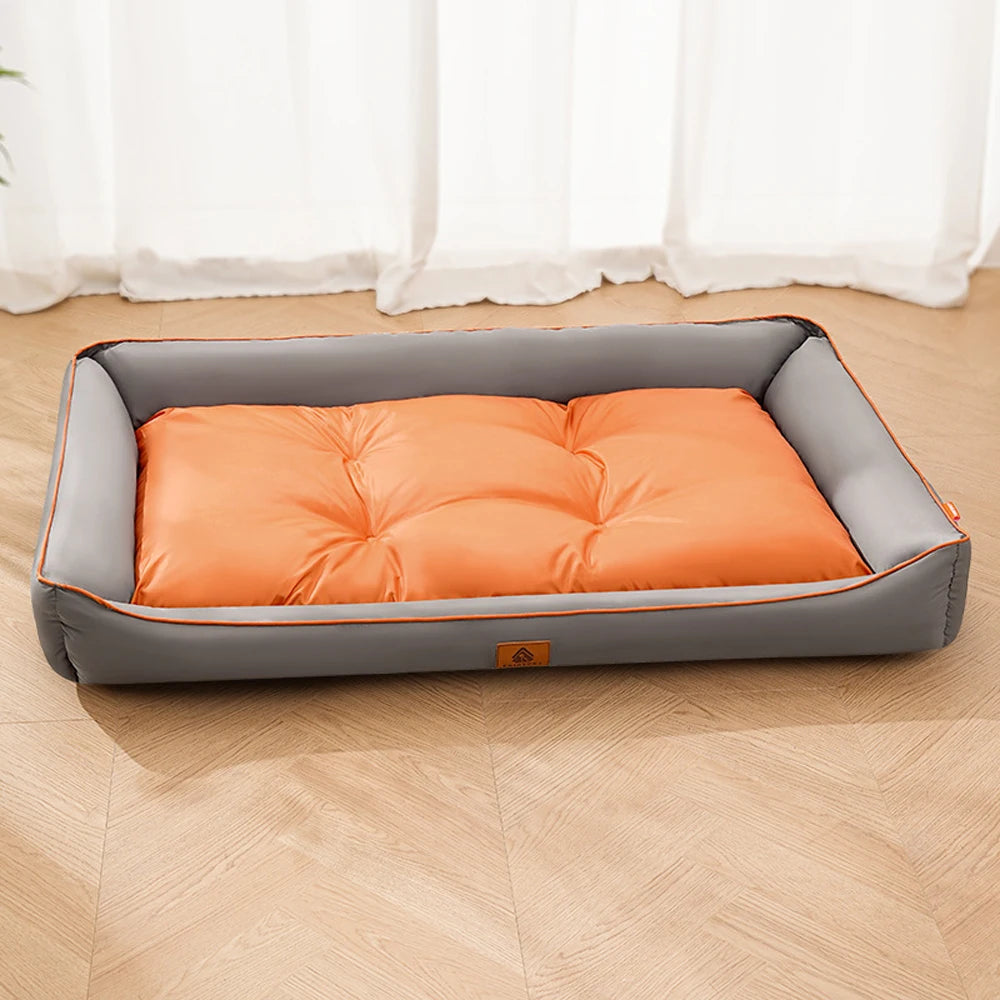 Sofá para animais de estimação, cama grande para cães, casa para gatos, espaço grande, tapete de dormir, inverno, quente, almofada para cães