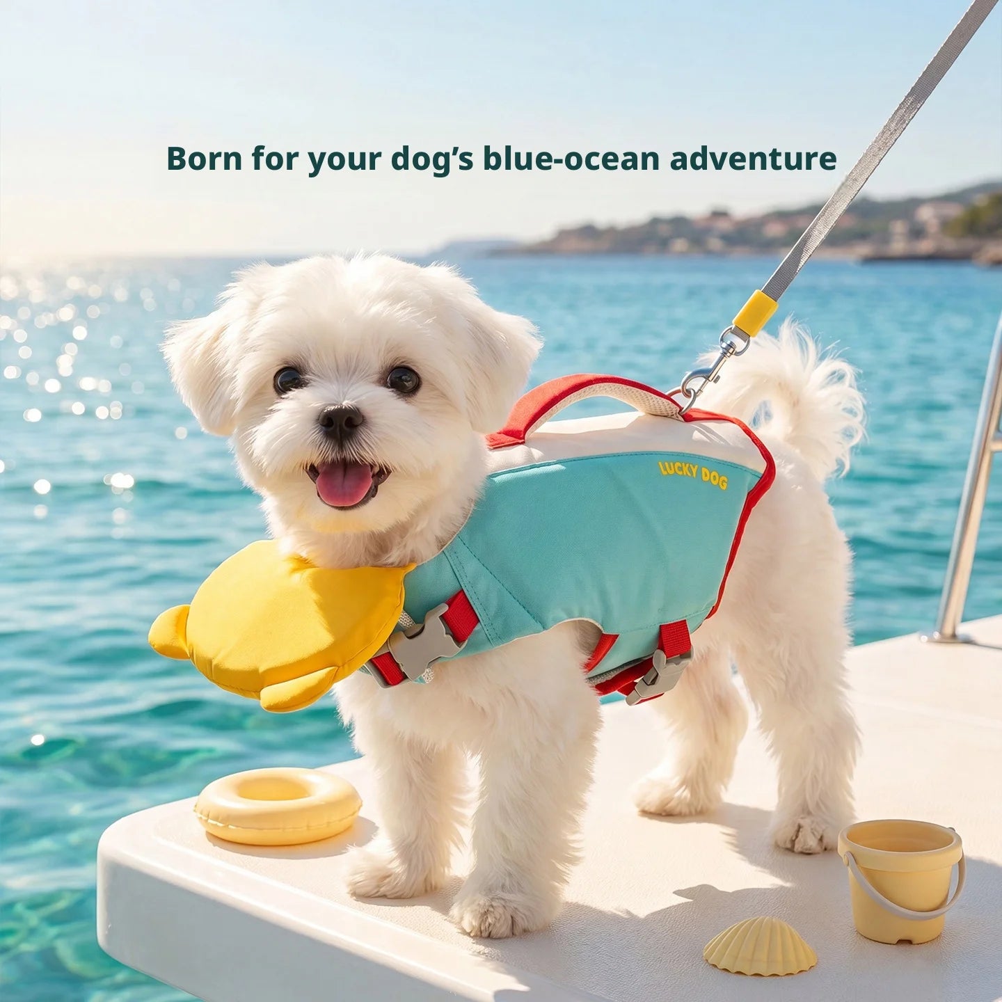 Colete Salva-Vidas de Verão SHINEKNOT para Cães, Portátil, Super Flutuante, Roupa de Natação para Cães de Pequeno e Médio Porte