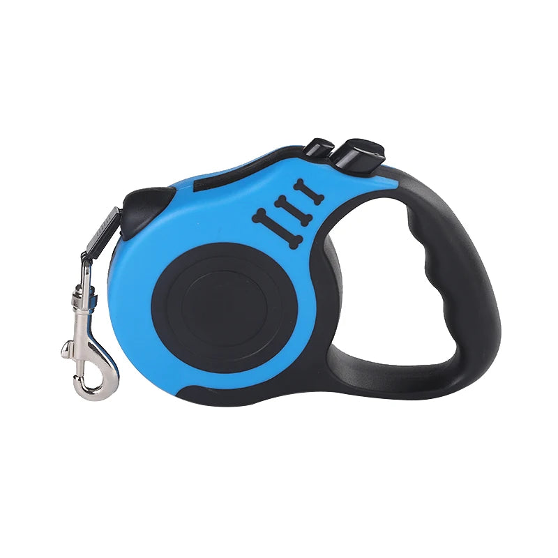 Coleira para cachorro de 3m, 5m, nylon forte, chumbo para cães pequenos, médios e grandes, gatos, automática, retrátil, durável, yorkshire, suprimentos para animais de estimação