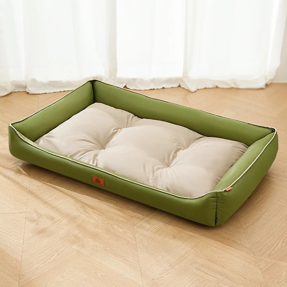 Sofá para animais de estimação, cama grande para cães, casa para gatos, espaço grande, tapete de dormir, inverno, quente, almofada para cães