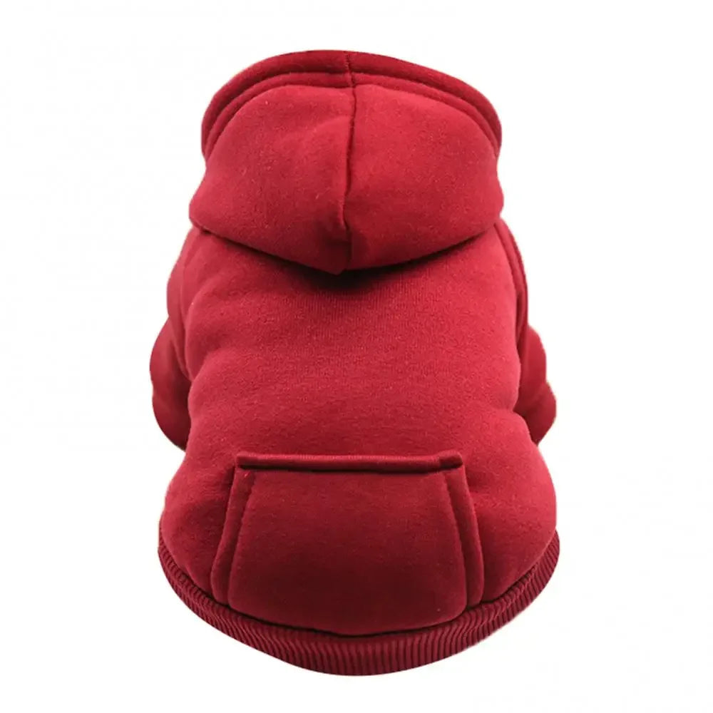 Jaqueta de Moletom com Capuz para Cães de Inverno, Casaco para Cães Pequenos e Médios, Roupa para Filhotes, Fantasia para Chihuahuas e Bulldogs, Roupa de Outono para Filhotes